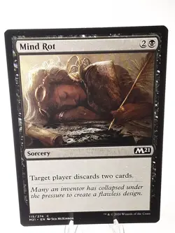 MTG - M21 - Mind Rot (115/274) - Image 1