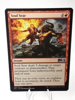 MTG - M21 - Soul Sear (160/274) - Image 1