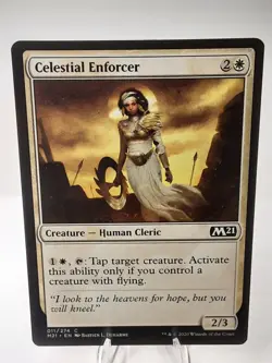 MTG - M21 - Celestial Enforcer - #011 - Lightly Played - Image 1