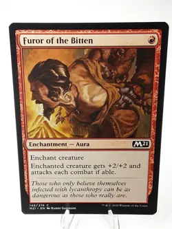 MTG - M21 - Furor of the Bitten (145/274) - Image 1