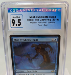 MTG - Modern Horizons - Mist-Syndicate Naga - Foil - Graded 9.5 - Image 3