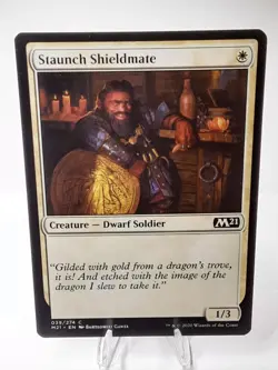 MTG - M21 - Staunch Shieldmate (039/274) - Image 1