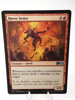 MTG - M21 - Havoc Jester (149/274) - Image 1