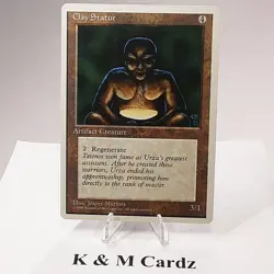 MTG - 4th Edition - Clay Statue - Common - Near Mint - Image 1