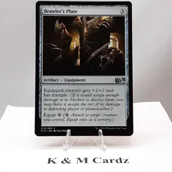 MTG - M15 - Brawler's Plate - #213 - Lightly Played - Image 1