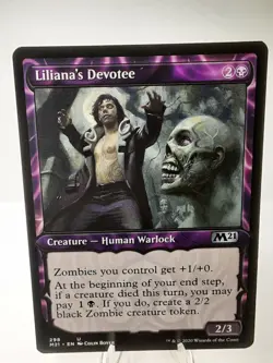 MTG - M21 - Liliana's Devotee - Showcase (298/274) - Image 1