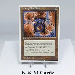 MTG - 4th Edition - Armageddon Clock - Rare - Near Mint - Image 1