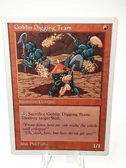 MTG - Anthologies - Goblin Digging Team - Common - Image 1