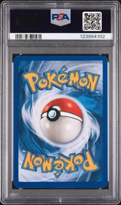 NEW CERT Pokemon Vaporeon Gold Star 102/108 Power Keepers PSA 7 - Crown Swirl! - Image 2