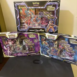 LOT OF 3 Pokemon Origin Forme Dialga,Palkia,Deoxys VSTAR Premium Collections - Image 1