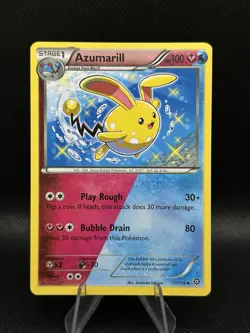 Pokemon - Azumarill 77/114 - Steam Siege - Uncommon - Near Mint - Image 1