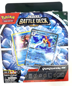 Pokemon TCG Deluxe Battle Deck: Quaquaval ex New - Image 1