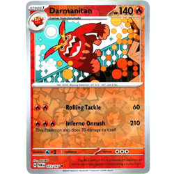Darmanitan - Reverse Holo - Pokemon Scarlet & Violet Twilight Masquerade 035/167 - Image 2