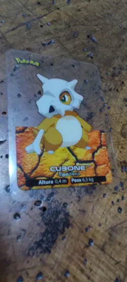 Cubone 104 Pokemon Lamincards Edibas - ESP - EXC - Image 1