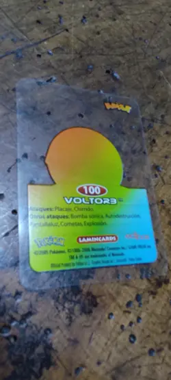 Voltorb 100 Pokemon Lamincards Edibas - ESP - EXC - Image 2