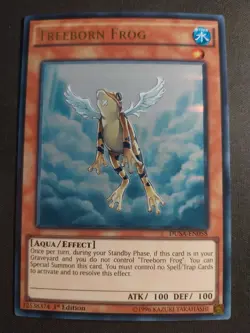 Yugioh Treeborn Frog DUSA-EN058 Ultra Rare 1st Edition NM - Image 1