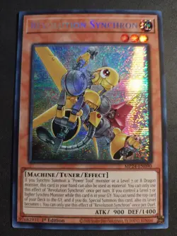 Yugioh Revolution Synchron MP24-EN090 Secret Rare 1st Ed NM - Image 1