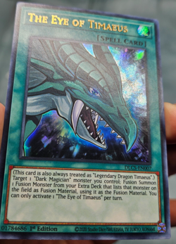 Yugioh The Eye of Timaeus DLCS-EN007 Dragons of Legend - NM - Image 3