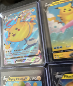 Flying Pikachu & Surfing Pikachu V + Vmax Card Set Pokemon TCG Celebrations NM+ - Image 2