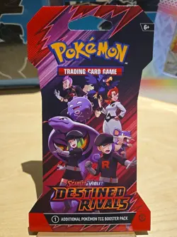 Pokemon Destined Rivals Booster Sleeved 1 Pack with Random Artwork - Image 3