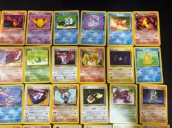 1999 Team Rocket Near Complete Common/Uncommon Set 45 Pokemon Cards No Duplicate - Image 3
