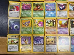 1999 Team Rocket Near Complete Common/Uncommon Set 45 Pokemon Cards No Duplicate - Image 4