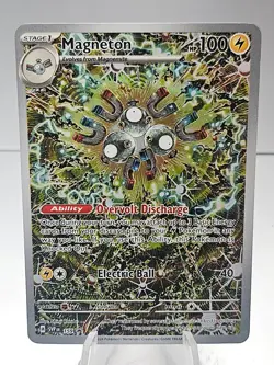 Pokemon Card TCG - Magneton SVP 159 Black Star Promo Surging Sparks - #13 - Image 1