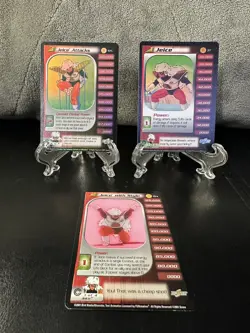 Jeice Dragonball Z Cards Lot Of 3 Score With Two Holo Rares - Image 1