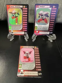Jeice Dragonball Z Cards Lot Of 3 Score With Two Holo Rares - Image 3