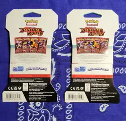 Pokemon Destined Rivals Booster, 2 PACKS, 10 Cards A Pack New Factory Sealed. - Image 3