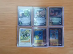 Dragon Ball Z CCG Vintage 1996 Gold Foil Holo Card Lot NM/MP Vegeta Goku Piccolo - Image 1