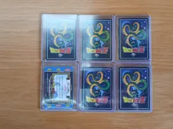 Dragon Ball Z CCG Vintage 1996 Gold Foil Holo Card Lot NM/MP Vegeta Goku Piccolo - Image 2
