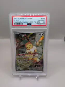 Eevee 173 Pokemon Center Exclusive PSA 10 Sv: Scarlet & Violet Promo Cards Holo - Image 1