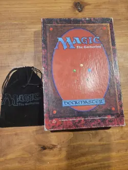 Magic the Gathering 1995 4th Ed Box Set Wizards Of The Coast +280 Cards No Books - Image 1