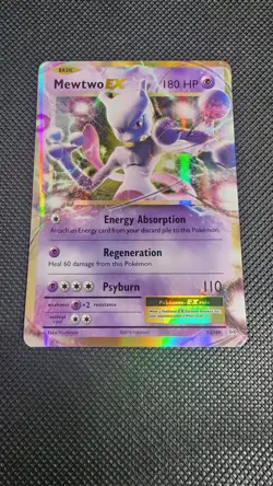 Mewtwo EX 52/108 Holo Ultra Rare - XY Evolutions Pokemon Card - NM - Image 1