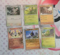 Pokemon TCG Lot of x6 NM Pokeball Reverse Holo Cards from White Flare/Black Bolt - Image 1