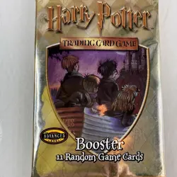 Wizards of the Coast Harry Potter 2001 Trading Card Game Booster Pack New Sealed - Image 2