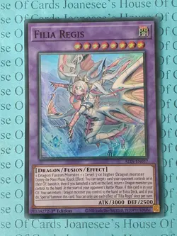ALIN-EN037 Filia Regis Super Rare Yu-Gi-Oh Card 1st Edition New - Image 1