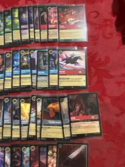 Lorcana Rare/Super Rae Lot 70+ Cards (Sets 1-3) - All Mint and in Photos - Image 2