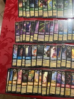 Lorcana Rare/Super Rae Lot 70+ Cards (Sets 1-3) - All Mint and in Photos - Image 4
