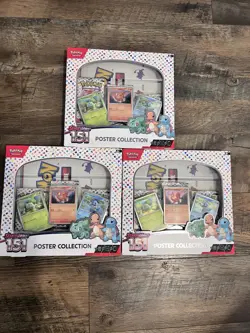 Pokemon TCG Scarlet & Violet - 151 Poster Collection Box - Lot Of 3 Sealed - Image 1