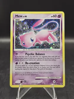 Pokemon TCG Mew 15/132 Secret Wonders Holo Rare LP - Image 1