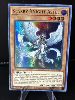 Yugioh Starry Knight Astel GFTP-EN029 1st Edition Ultra Rare NM - Image 1
