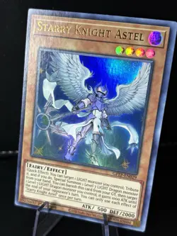 Yugioh Starry Knight Astel GFTP-EN029 1st Edition Ultra Rare NM - Image 2