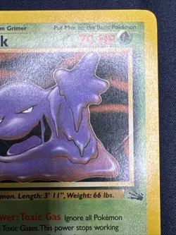 Muk 28/62 Pokemon Fossil Unlimited Rare HP - Image 5
