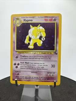Pokemon TCG Hypno Fossil 8/62 Holo Unlimited Holo Rare - Image 3