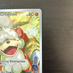 Hisuian Growlithe 181/167 Pokemon TCG Twilight Masquerade Illustration Rare NM - Image 3