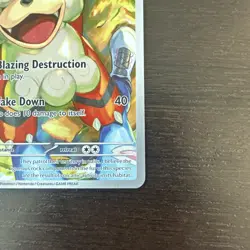 Hisuian Growlithe 181/167 Pokemon TCG Twilight Masquerade Illustration Rare NM - Image 4