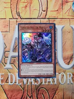 Vanquish Soul Dr. Mad Love WISU-EN019 Ultra Rare 1st Ed NM Yugioh - Image 1