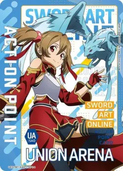 Action Point Card (AP04) - UE07BT: Sword Art Online - Near Mint - Foil - Image 1